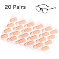 thumbnail image 6 of 20 Pairs Soft Foam Nose Pads Self Stick Foam Eye Glass Nose Pads Adhesive Anti Slip Eyeglass Nose Pads Nosepads for Glasses Eyeglasses Sunglasses - Skin Color/1.5mm - Water Drop Shape, 6 of 6