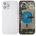 thumbnail image 1 of Replacement Back Housing Cover With Parts For Apple iPhone 12 Pro Max - Silver, 1 of 1