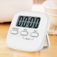 thumbnail image 1 of Timer, Portable Digital Kitchen Timer Magnetic Cooking Countdown Alarm with LCD Screen Stand for Study Sports Cooking Gaming Office, 1 of 8