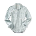 thumbnail image 1 of Camisa vaquera con botones Aeropostale para mujer color azul grande, 1 of 2