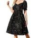 thumbnail image 1 of Vestido de manga corta con diseño de horóscopo del zodiaco Cáncer, vestidos de verano para mujer, vestidos largos para mujer, vestido de fiesta., 1 of 8