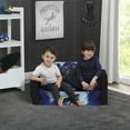 thumbnail image 2 of Marvel Black Panther Cozee Flip-Out Sofa with Memory Foam - 2-in-1 Convertible Sofa to Lounger by Delta Children, Black, 2 of 12
