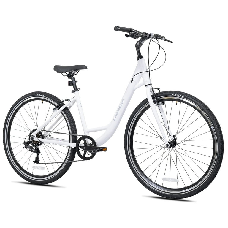 the bicycle exchange UNIVEGA ロードバイク 大きめ Univega - 700C USA Voyage 1.0 Adult Bicycle, Medium Frame, White