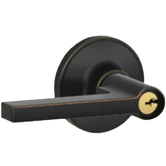Schlage Entry Lever J54SOL716 J-Series - Mechanical Lock, Grade 3 - 4 Piece, Bronze