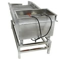 thumbnail image 4 of Electric Linear Vibrating Screen Stainless Steel Straight Vibrating Sifter Dual Motors with 6mm & 3mm Mesh 220V, 4 of 13
