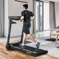 thumbnail image 2 of Spaco Walking Machine, Treadmill, 3HP Electric Folding Treadmill with Bluetooth Speaker, 2 of 12