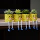 thumbnail image 3 of Matsuzay No se necesita riego, plantas suculentas colgantes, plantas artificiales de oficina para decoración, decoración de oficina Decoración del hogar A, 3 of 6