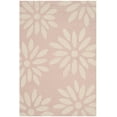 thumbnail image 2 of SAFAVIEH Kids Daisy Flowers Wool Area Rug, Pink/Ivory, 4' x 6', 2 of 6