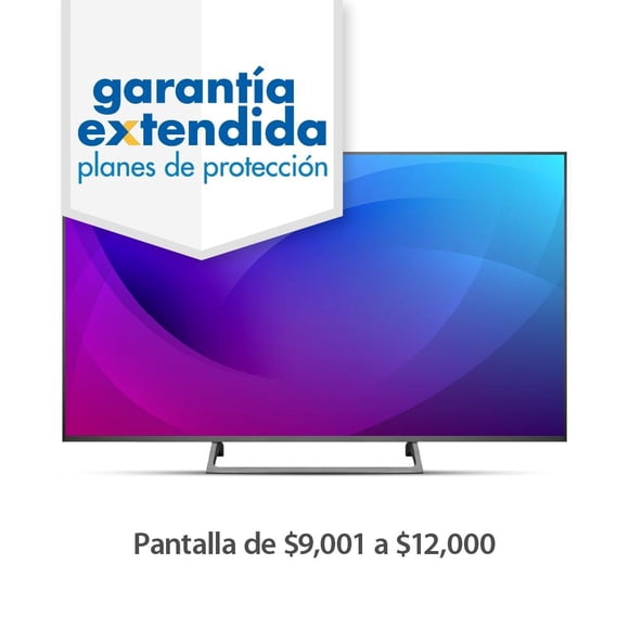 Garantía Extendida 2 años - $9,001 a $12,000