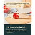 thumbnail image 5 of Caraway 14-Piece Kitchen Prep Set - Kitchen Knife Set & Wooden Utensil Set - Made With Premium German Steel Blades & FSC-Certified Birch Wood - Includes Organizer - Charcoal, 5 of 6