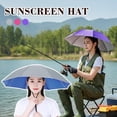 thumbnail image 7 of Fishing Umbrella Hat, Hands-Free Umbrella Hat with Adjustable Headband, Waterproof Headwear Multiple Use Sun Shade & Rain for Gardening, Fishing, Farming, Dog Walking, 7 of 7