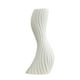 thumbnail image 3 of Jarrón decorativo de mesa, figura artística, maceta, botella curva para el hogar, Blanco L, 3 of 9