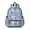 Baseballs and American, variant on Baseballs and American Flags Blue Pattern Backpack for School, Cute School Bag with Adjustable Shoulder Straps and Padded Back, 13.4"x11"x4.7"