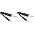 thumbnail image 1 of Cable HOSA CMP-305 TS de 3,5 mm a 6,3 mm TS de 1,5 m, paquete de 2, 1 of 1