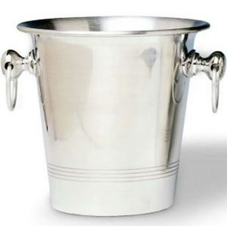 Champagne Chiller Stand 7.5 Inch Flared Aluminum Wine and Champagne Chiller with Cast Handles by, Perfect gift for those that love Cooler By Franmara ()