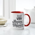 thumbnail image 4 of CafePress - The Raccoon Whisperer - 11 oz Ceramic Mug - Novelty Coffee Tea Cup, 4 of 4