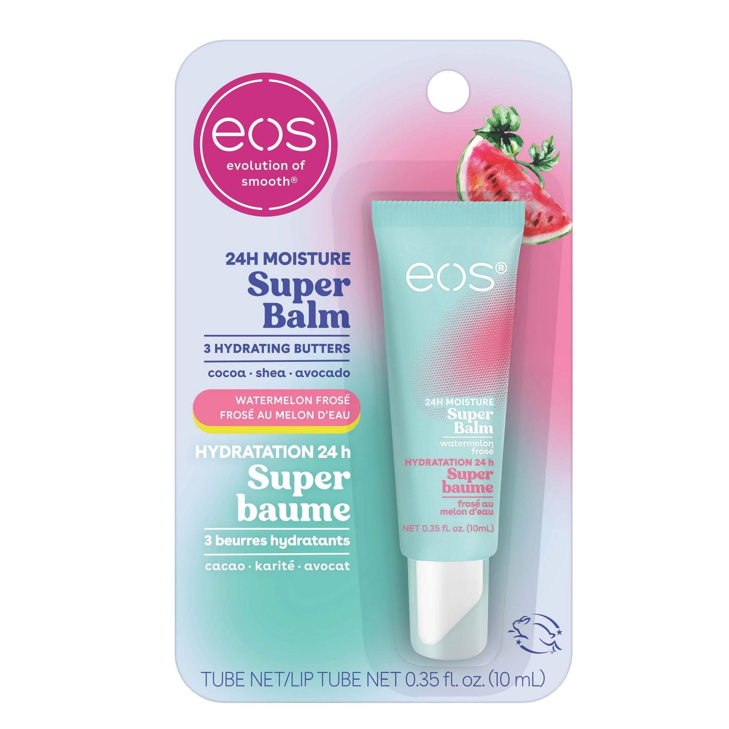 eos 24h Moisture Super Balm Watermelon Frose, 10 ml