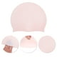 thumbnail image 3 of Gorro de natación sólido de silicona impermeable de 1 Pc rosa claro de Bargains Únicos, 3 of 5