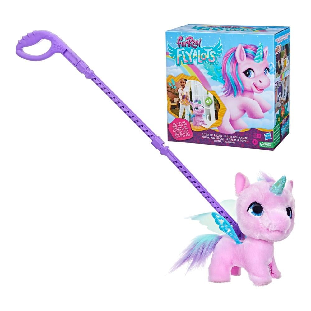 Juguete de peluche Furreal Hasbro Flyalots Alitas Unicornio