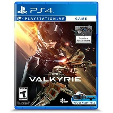 Eve: Valkyrie - PlayStation VR, Become an elite fighter pilot and immerse yourself in virtual reality space combat. By by (Best Space Fighter Games)