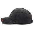 thumbnail image 3 of Gorra de béisbol Unisex para hombre y mujer, gorro de algodón lavado con bordado de letras M, gran oferta, 3 of 5