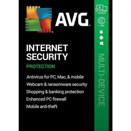 Internet Security (5 Devices) (1-Year Subscription) - (Best Internet Security For Android)