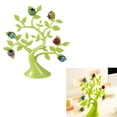 thumbnail image 4 of Tree Shaped Memo Clip Holder, Creative Multifunctional Ladybug Magnet Tabletop Notes Display for Cards Photos Pictures Green/1PCS, 4 of 5