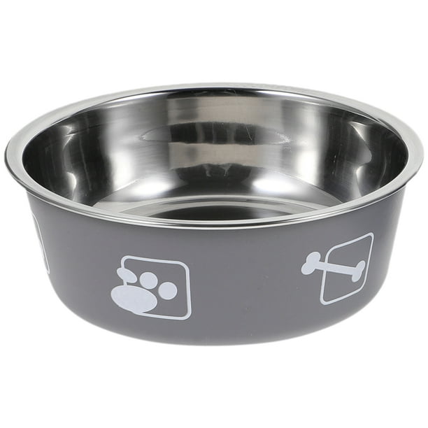 Tazón para perros para el hogar alimentador de alimentos para cachorros no esquiados Tazón portátil alimentador de alimentos para perros