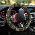 thumbnail image 4 of Yuyamidu Camo Hunting Steering Wheel Cover Car Accessories Men Winter Auto Steering Wheel Protecor Wood Steering Wheel Case Flannel Car Steering Wrap, 4 of 7