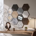 thumbnail image 6 of Hexagon Acoustic Panels 10-Pack High Density Self-Adhesive Sound Dampening Wall Panels for Studio Noise Reduction Home Office Decor, 6 of 9