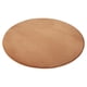 thumbnail image 1 of Cateissary Alfombra redonda de felpa de 60cm, grande, antideslizante, gruesa, de forro polar Coral, para dormitorio, salón, baño, estilo Simple, Decoración del hogar Caqui, 1 of 6