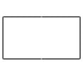 thumbnail image 1 of Riwcyla 100 inches Projector Screen Widescreen 16:9 Portable Projection Screen ,Crease Foldable Indoor Projector Movies Screen for Home Office, 1 of 6
