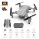 thumbnail image 4 of RC Drone 4K Dual Camera FPV Altitude Hold Quadcopter con 2 baterías (gris) Likrtyny Para estrenar, 4 of 8