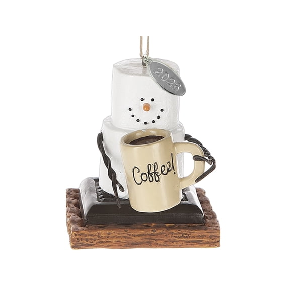2026 Smores Coffee Lovers Ornament, S'mores Gift Idea, Coffee Gift, In Gift Box