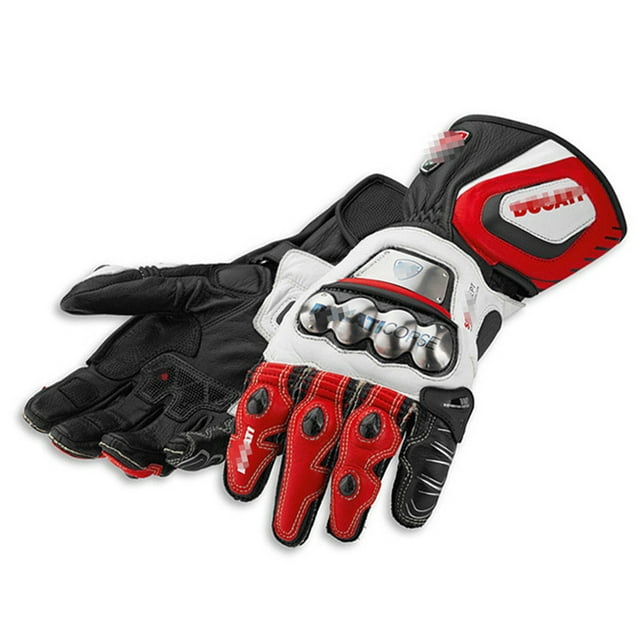 Gants de Moto avec Protection des Articulations Gants de Cyclisme Portables à Doigts Complets