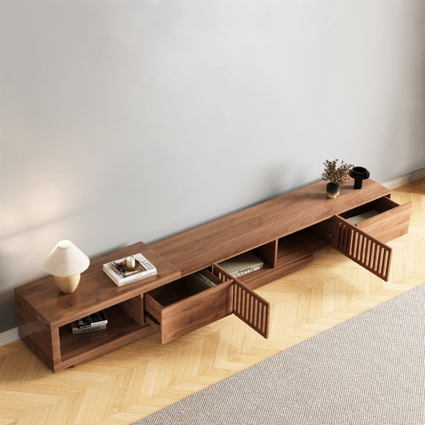NessCarsti Mid-Century Modern TV Stand for 100