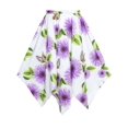 thumbnail image 6 of Girls Dress Purple Flower Hanky Hem With Necklace 7 Years, 6 of 8