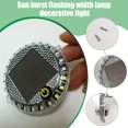 thumbnail image 4 of Wmool Lampe de Sécurité à Capteur Intelligent Solaire LED Colorée pour Route, 4 of 8