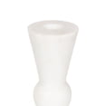 thumbnail image 6 of Kate and Laurel Maleea Modern Glam Two-Piece Marble Taper Candle Holder Set, Set of 2, White, Transitional Authentic Marble Candlestick Holders for Dining Table or Fireplace Mantel Display, 6 of 8