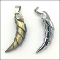 thumbnail image 3 of U8MO 1/5pcs men spiral charms pendants Jewelry DIY accessories for necklace 40*20mm-Silver-1pc, 3 of 7