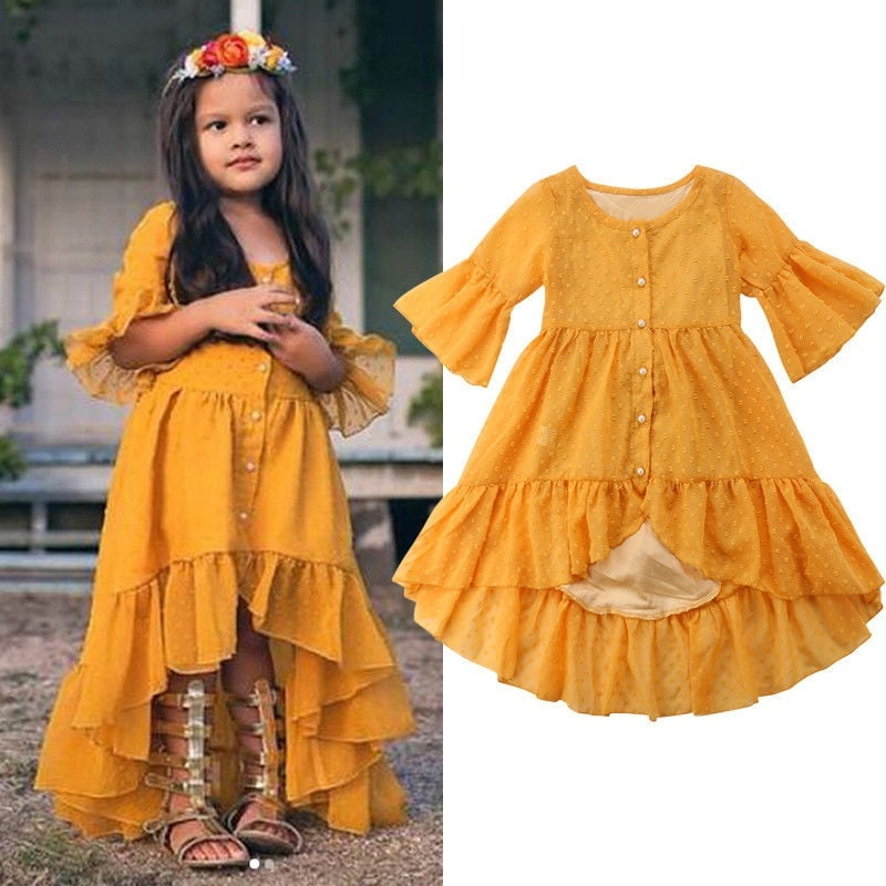baby girl maxi dress