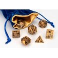 thumbnail image 2 of Metallic Dice Games LIC104 7-Set Picture Jasper Dice, 2 of 9