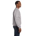 thumbnail image 4 of Hanes Mens Perfect Fleece Crewneck Sweatshirt, XL, Light Steel, 4 of 5