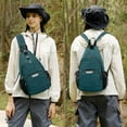 thumbnail image 6 of MOSISO Sling Backpack Travel Hiking Daypack, Crossbody Convertible Sling Bag with Front Pocket One Shoulder Chest Bag, 6 of 7
