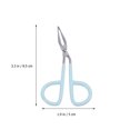 thumbnail image 6 of LIOOBO Slanted Tweezers Fine Hair Tweezers Stainless Steel 6Pcs, 6 of 6