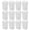 White, variant on Sterilite 7.8 Gallon SwingTop Kitchen Wastebasket Trash Can, White(18 Pack)