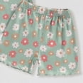thumbnail image 6 of Kaprioy Girls Summer Clothes Pajamas Toddler Baby Girls Summer Outfits Daisy Ruffle Short Sleeve T-Shirts Tops Floral Shorts 2Pcs Clothes Set, 6 of 6