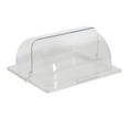 thumbnail image 3 of Tapa para alimentos, tapa para tienda de alimentos, tapa rectangular transparente para exhibición de refrigerios, tapa para platos de panadería 34cmx27cmx15cm, 3 of 9
