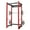 Power Rack - Red, variant on Mikolo Power Rack Cage, Elite Series 3" x 3" Commercial Squat Rack with 2400LB Capacity, and More Attachments for Home Gym(Red)