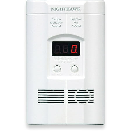Kidde (CO) Carbon Monoxide and Gas Alarm, AC/DC